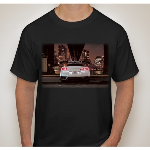 Custom Nissan GT-R Black Edition T-Shirt NWT - Picture 1 of 3